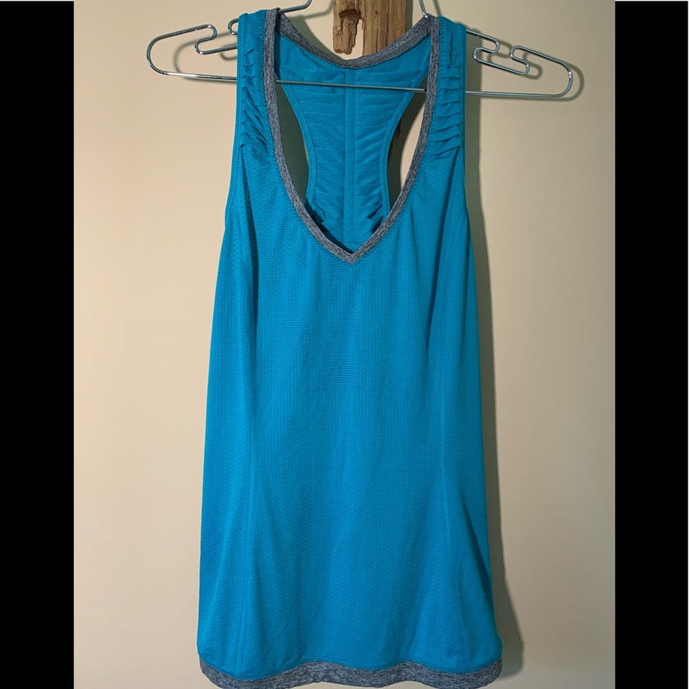 🍋Lululemon Tank Top Teal Size 6